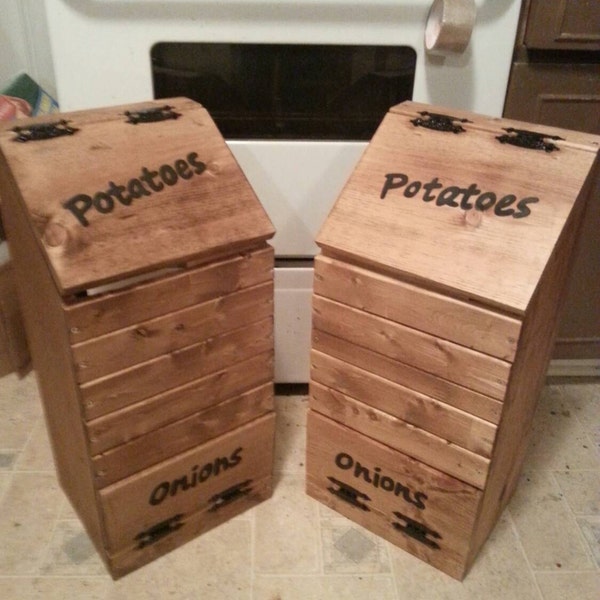 Potato and Onion Bin Etsy