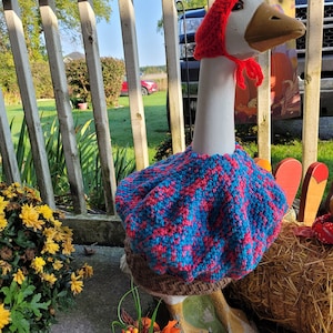 Cupcake birthday bubble gum crochet porch goose dress outfit