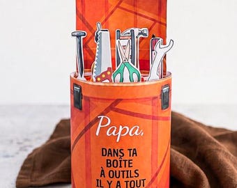 Kit Banderoles Kinder Maxi "Fête des Pères" - Modèle à Imprimer | Cadeau Anniversaire | PDF à Télécharger | Petite Attention | Papa