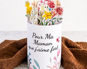 Kit Banderoles Kinder Maxi "Fête des Mères" - Modèle à Imprimer | Cadeau Anniversaire | PDF à Télécharger | Petite Attention | Maman