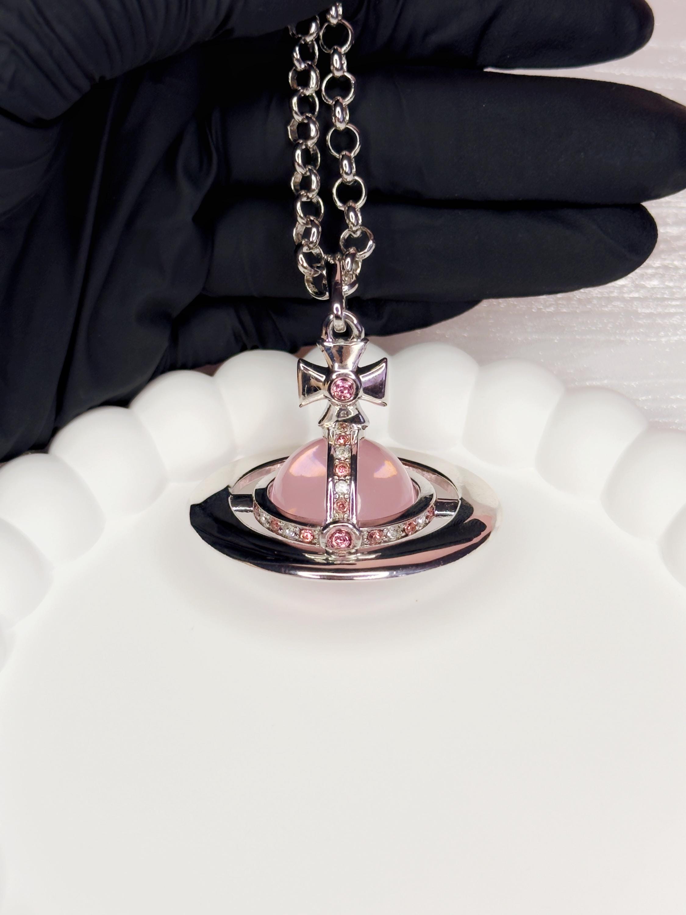Vivienne Westwood Necklace Large Orb - Etsy Canada