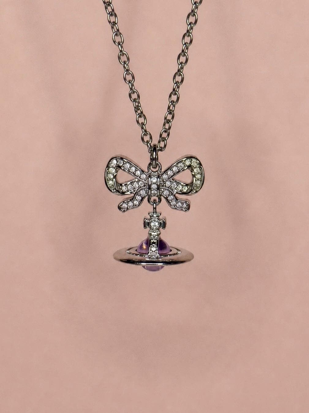 Pink vivienne westwood necklace - Etsy 日本