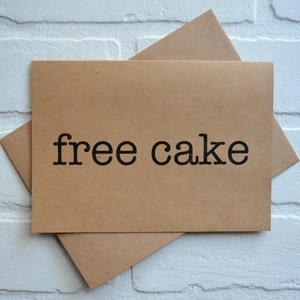 Tarjeta de propuesta de portador de anillo de TORTA GRATIS / tarjetas de fiesta de boda de niña de flores / regalos de novia / saludo divertido para niños / regalo de caminar por el pasillo /