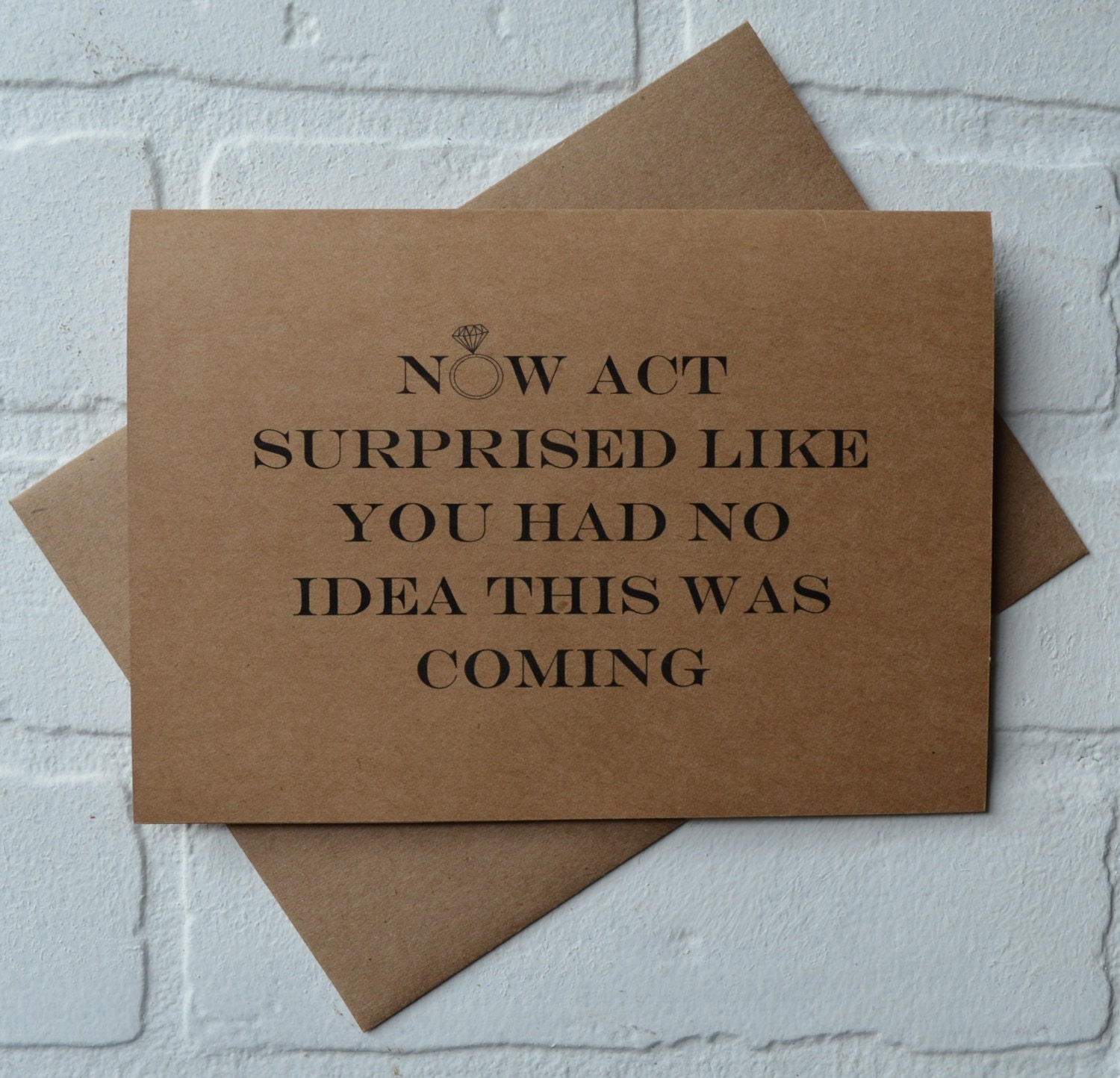 ACT SURPRISED like you had no idea this was coming bridesmaid card fu…