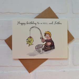 Happy Birthday to a REEL GREAT GUY Card | Fishing Lover Bday Cards ...