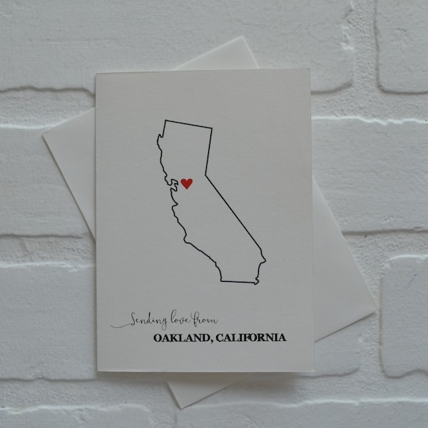 California Card Etsy