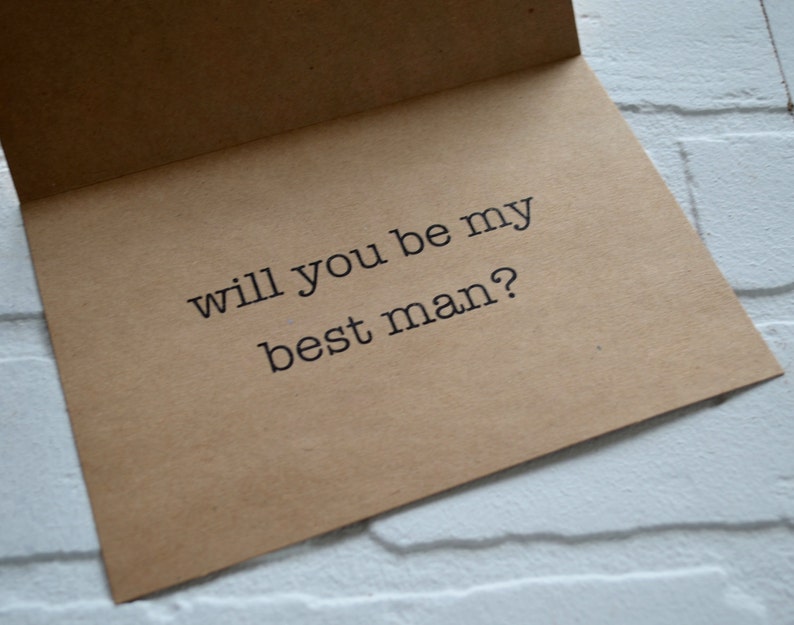 This was all HER IDEA GROOMSMAN Card Funny wedding party card will you be my groomsman card groomsman proposal best man usher bridal card image 2