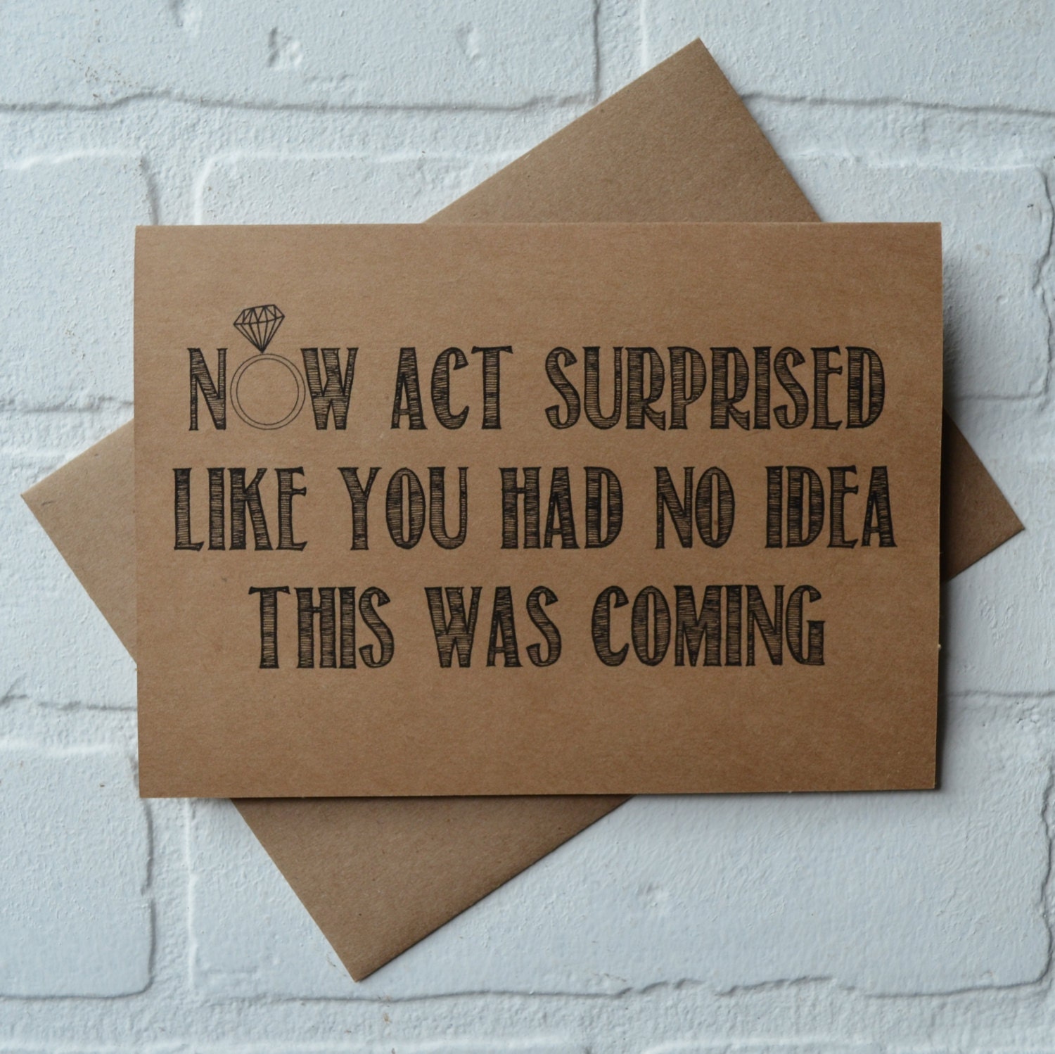 Now ACT SURPRISED like you had no idea personal attendant card funny …
