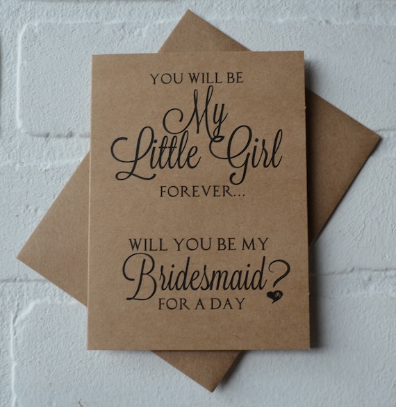 daughter bridesmaid gift