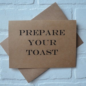PREPARA tus tarjetas de propuesta de padrinos de boda TOAST / ¿serás mi tarjeta de padrino / invitación a la fiesta nupcial de boda / discurso / día de discursos / regalo?