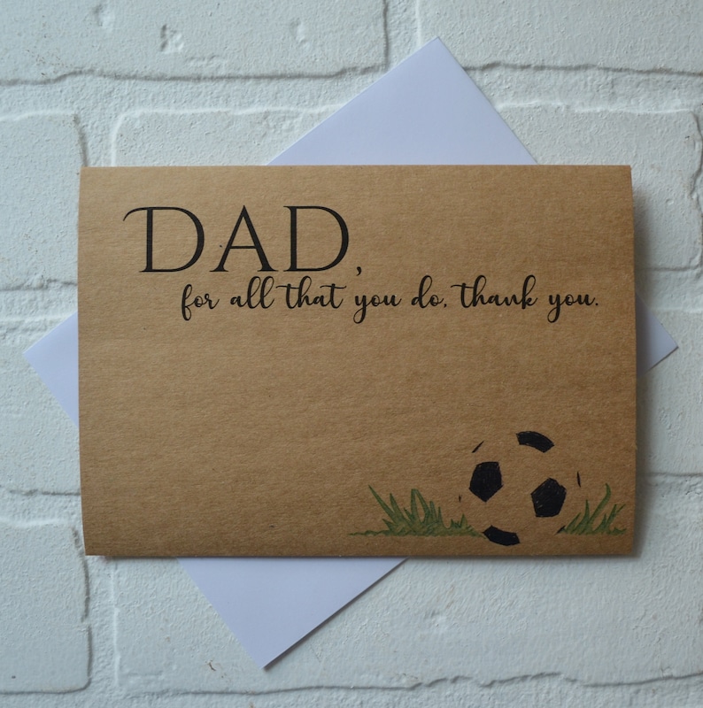 For ALL that YOU DO Thank you Happy Fathers day cards Dad card image 1