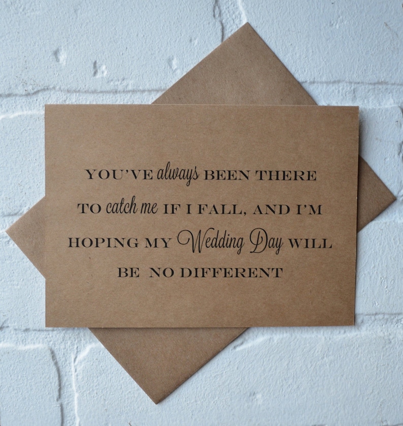 Youve Always Been There for Me to CATCH ME If I Fall Will You Etsy