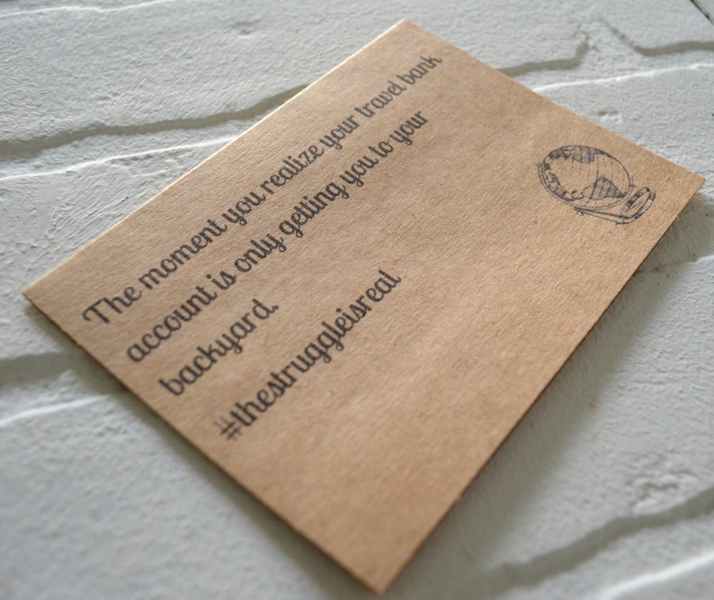 FUNNY MONEY CARD low bank account bad day card funny Etsy