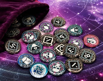 Set di segnalini Caos in acrilico per Arkham Horror LCG, segnalini Benedizione, Maledizione, Gelo, accessorio di potenziamento per giochi da tavolo creato dai fan.