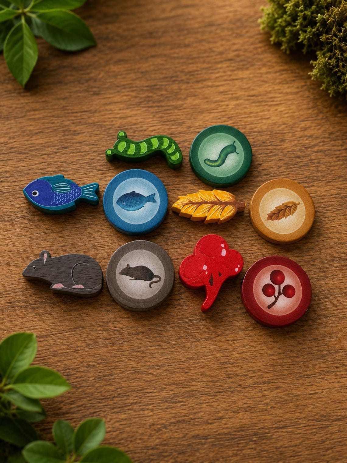 Wingspan Wooden Token Upgrade Set