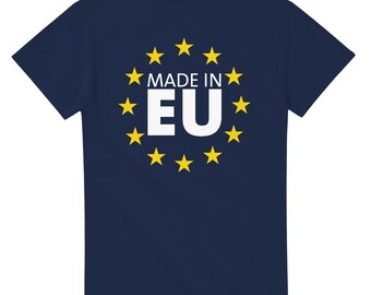 Camiseta con diseño satírico divertido, proeuropeo y pro-Brexit/remainer, fabricada en la UE.