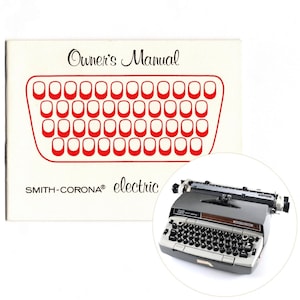 Smith Corona Electra 110 Typewriter - Etsy