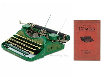 Smith Corona Four Typewriter Instruction Manual Instant Download