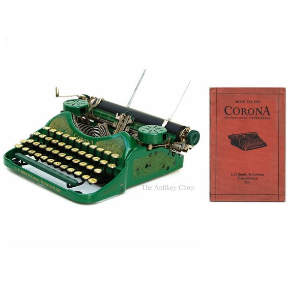 Smith Corona Four Typewriter Instruction Manual Instant | Etsy