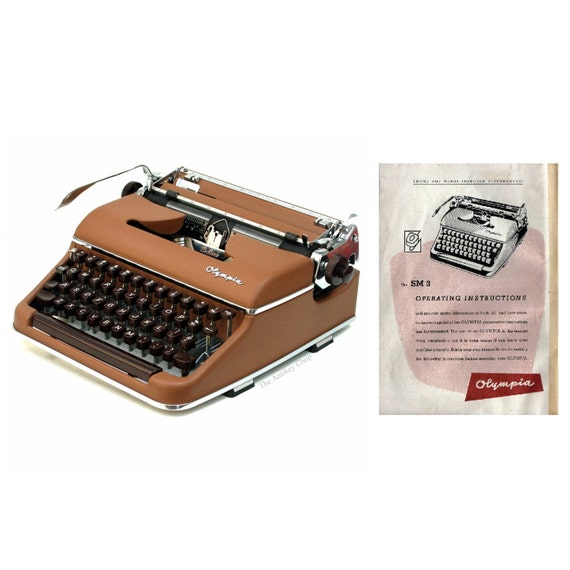 Advertisement Reproduction Corona 4 Portable Typewriter Instruction Manual