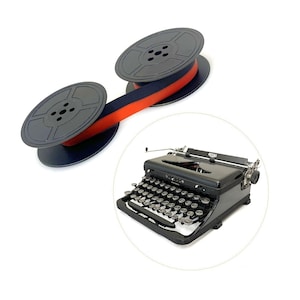 NEW Black / Red Ribbon for Model A or O Portable Typewriter Vtg Touch Control