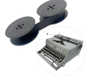 NEW Black Ribbon for Royal Quiet de Luxe / Arrow Typewriter Vtg Manual Portable Dreyfuss QDL Quiet Deluxe