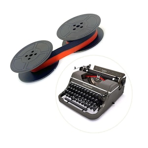 NEW Black / Red Ribbon for Underwood Champion Typewriter Portable Ink Spool Vtg