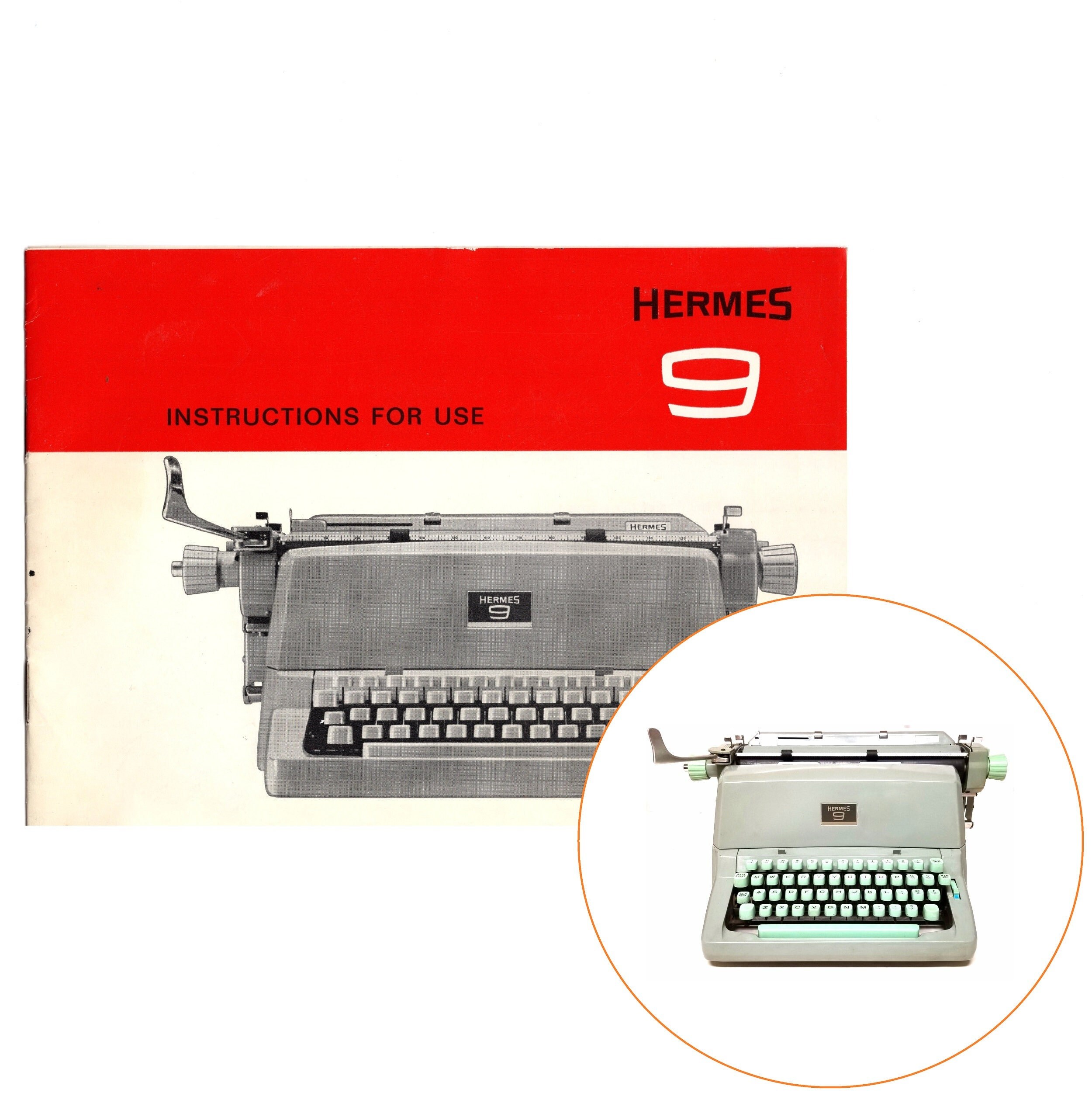 Hermes 9 Typewriter - Etsy