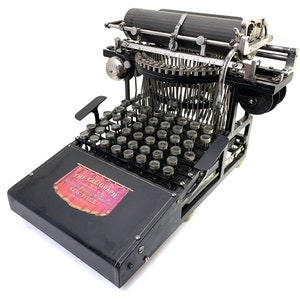 SUPER RARE!!! 1882 Antique Caligraph No.1 Typewriter