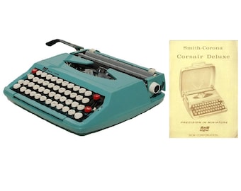 SCM Smith Corona Corsair Deluxe typemachine instructiehandleiding direct downloaden