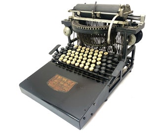 One-of-a-Kind Experimental Caligraph Typewriter Antique Machine a Ecrire Vtg