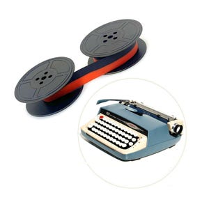 NEW Black / Red Ribbon for Smith Corona Galaxie Typewriter Portable CT II 10 12 Deluxe