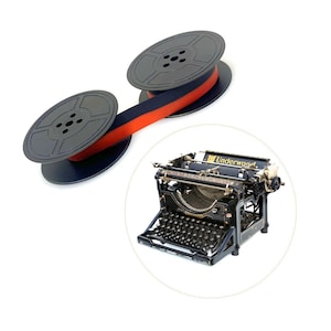 NEW Black / Red Ribbon for Underwood 3 4 5 Typewriter Antique Manual Standard Vtg