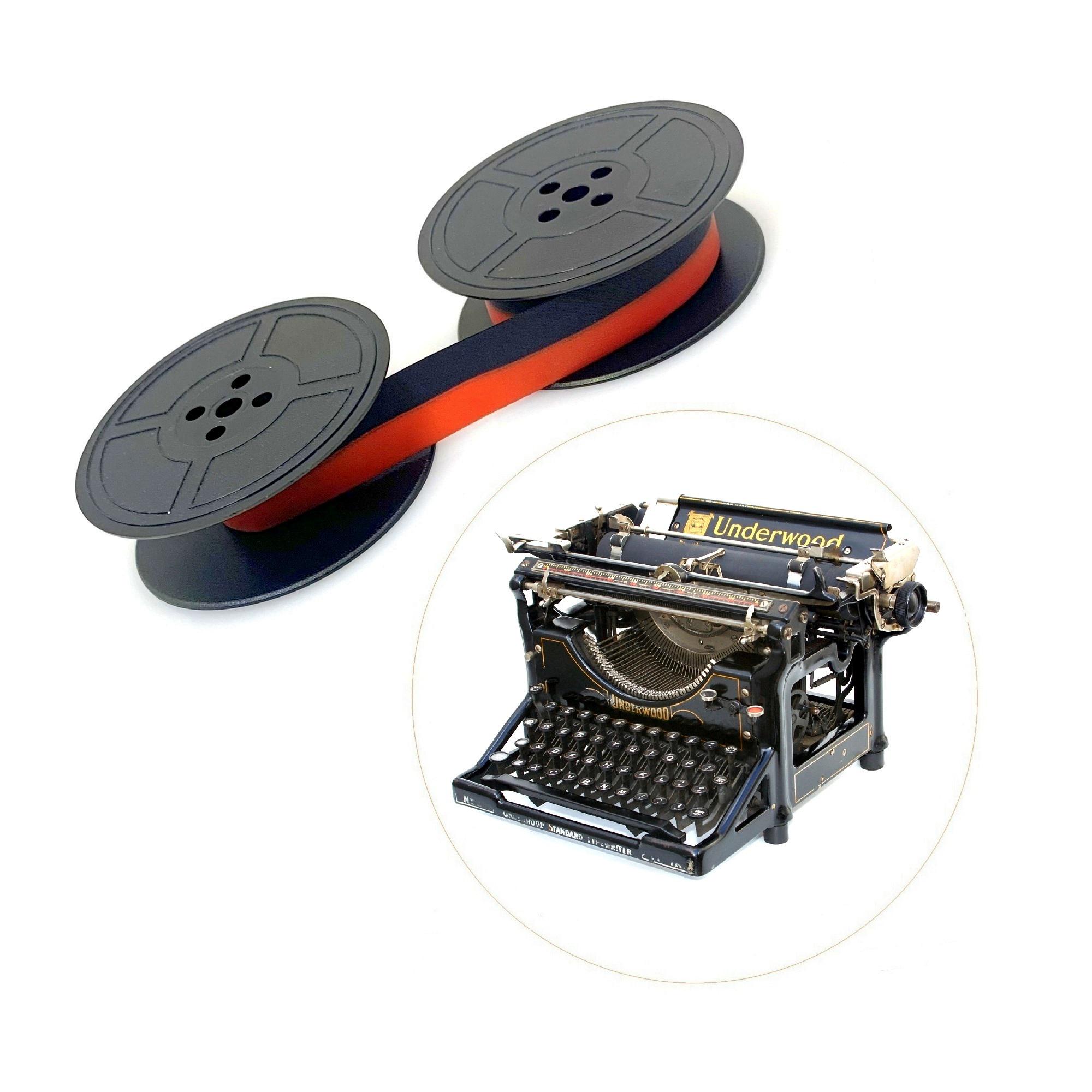 NEW Black / Red Ribbon for Underwood 3 4 5 Typewriter Antique Manual Standard Vtg
