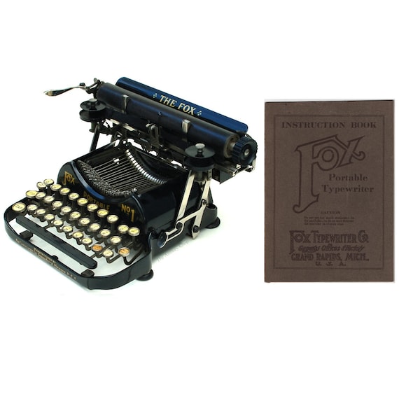 Advertisement Reproduction Corona 4 Portable Typewriter Instruction Manual