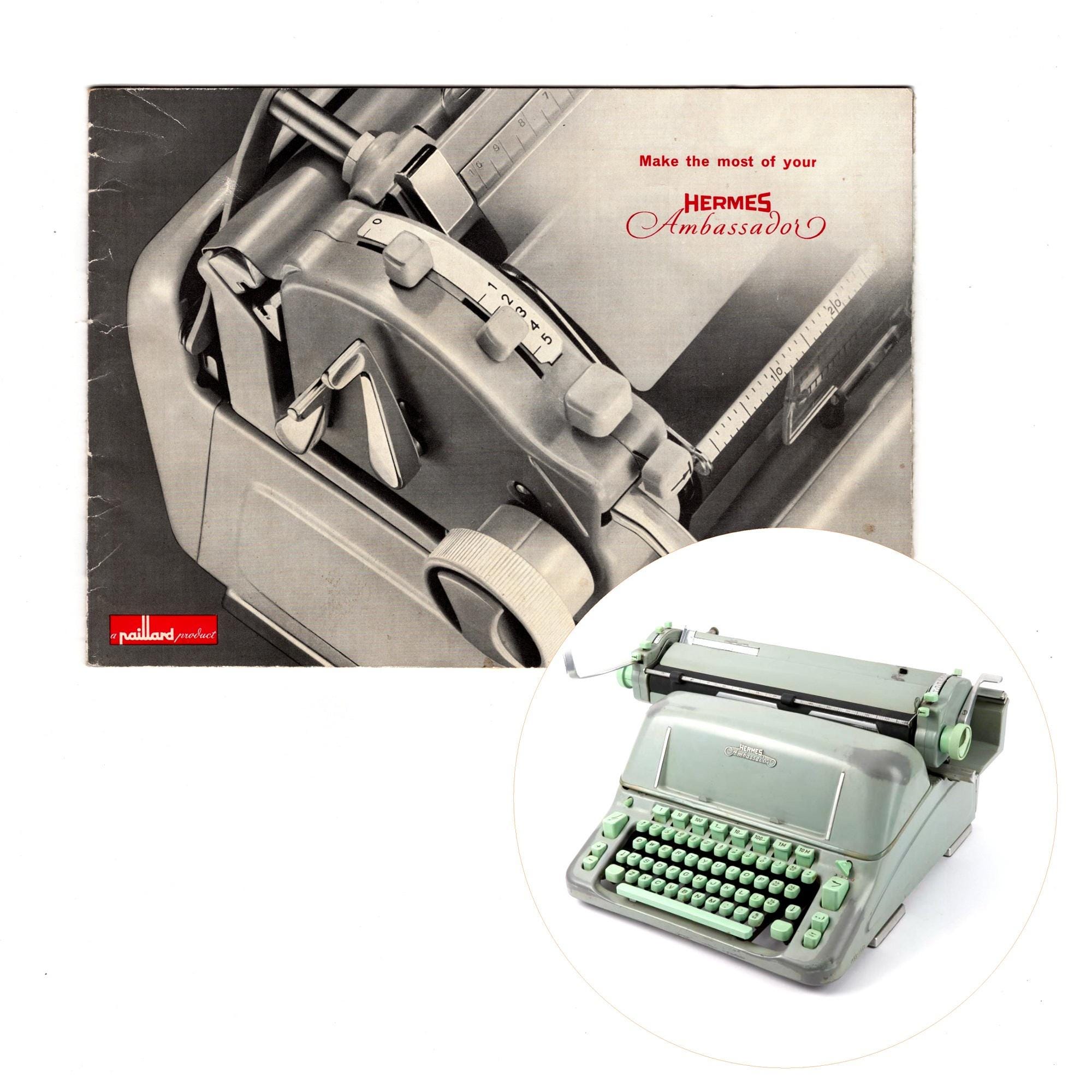 Hermes Ambassador Typewriter - Etsy