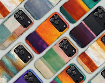 Mark Rothko Inspired Phone Case, Abstract Color Field Art, Minimalist iPhone Case