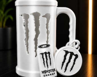 Soporte para latas de bebida energética Monster