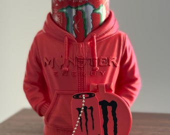 Porta lattina con maglietta Monster – Edizione esclusiva