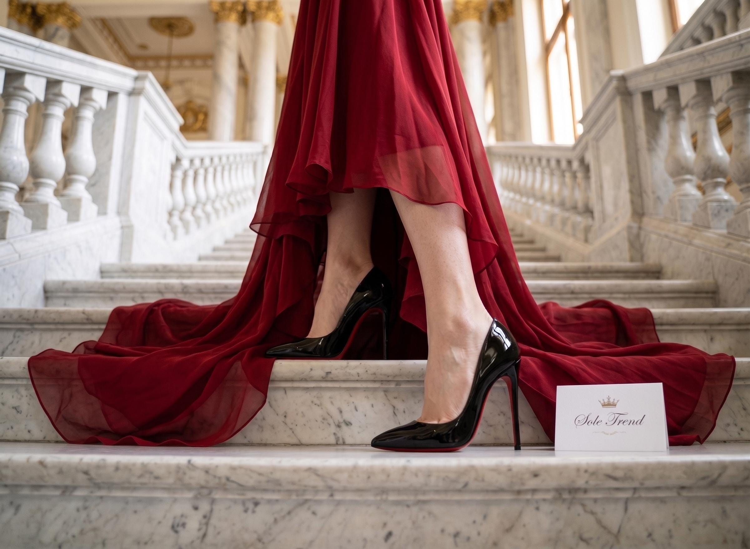red bottom heels