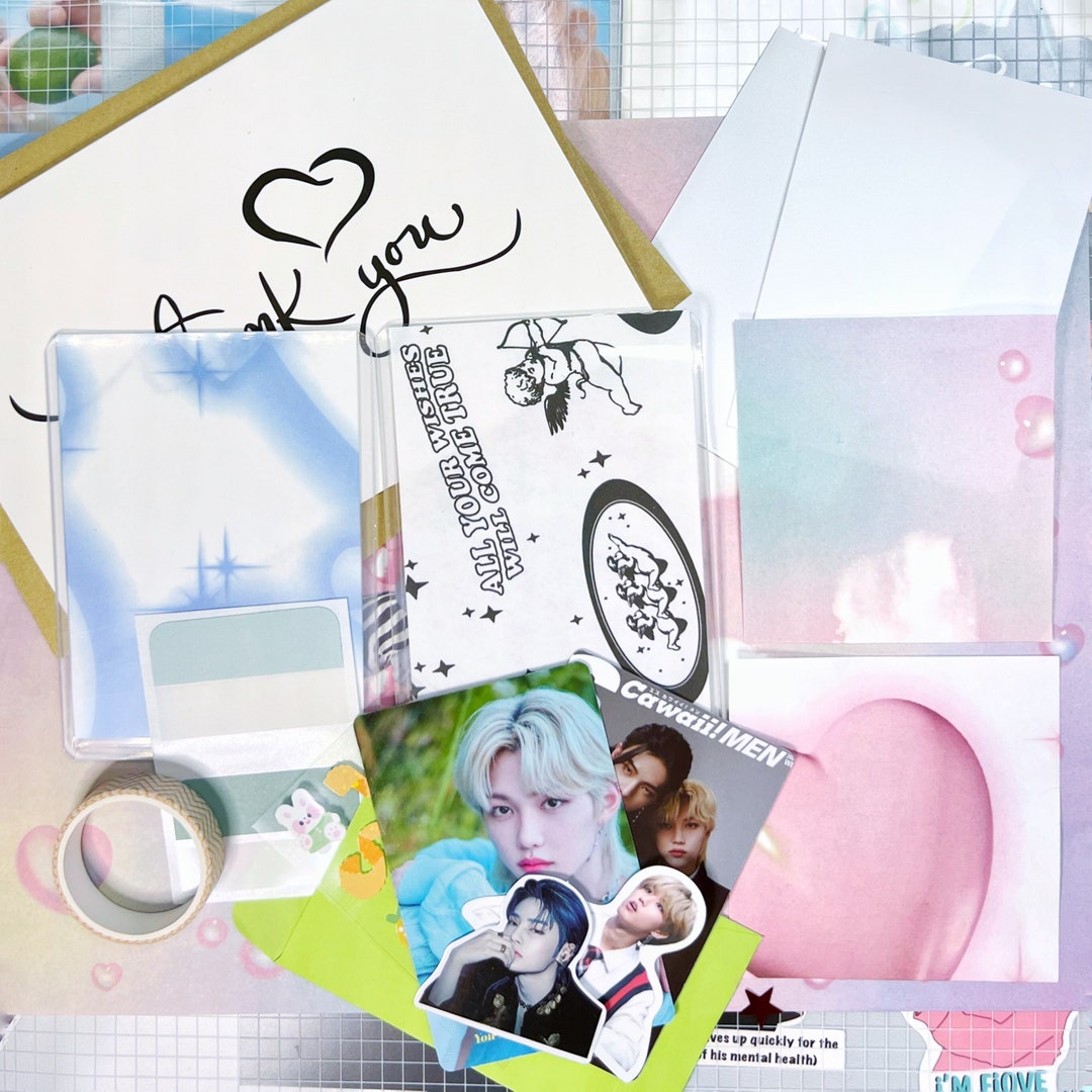 Kpop Photocard Trading Starter Kit Etsy