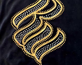 Rare Y2K Rocawear Velour Tracksuit Set | Black White Rhinestone Hoodie & Joggers | Rocawear Classic Juicy Style Collector Piece