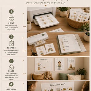 The Gentle Growth Toolkit™ | Build Confidence, Emotional Skills & Independent Routines | 13 Printable Parenting Resources imagen 9