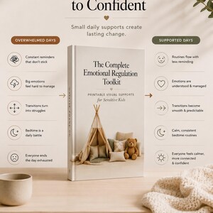 The Gentle Growth Toolkit™ | Build Confidence, Emotional Skills & Independent Routines | 13 Printable Parenting Resources imagen 3
