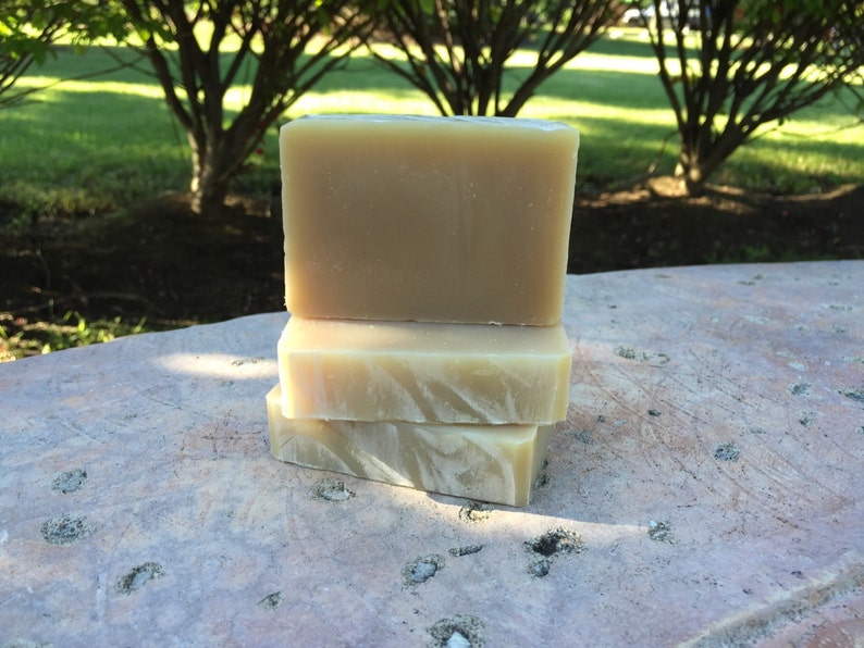 Rosemary Mint Shampoo Bar with Neem & Shea Butter, Handmade Cold Process Soap, Vegan image 3