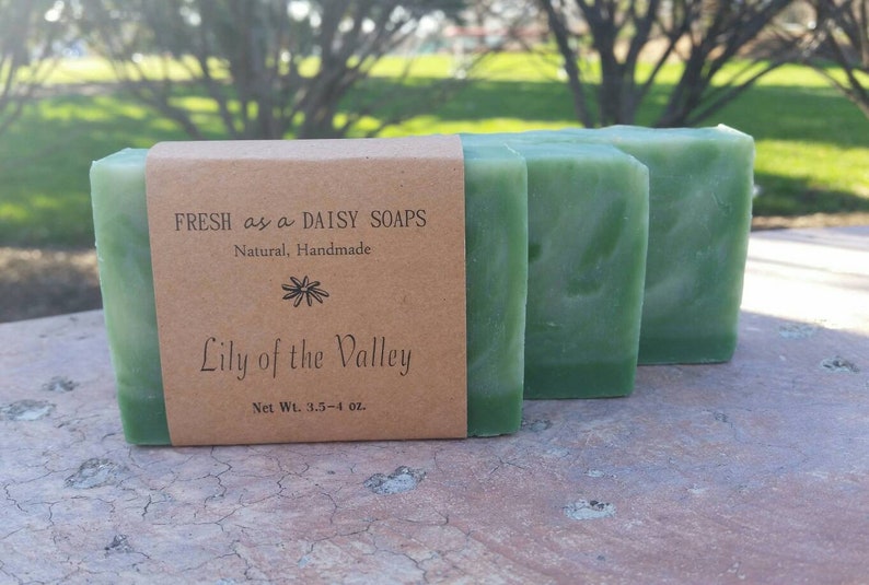 Lily of the Valley Natural Handmade Soap Artisan Soap Etsy