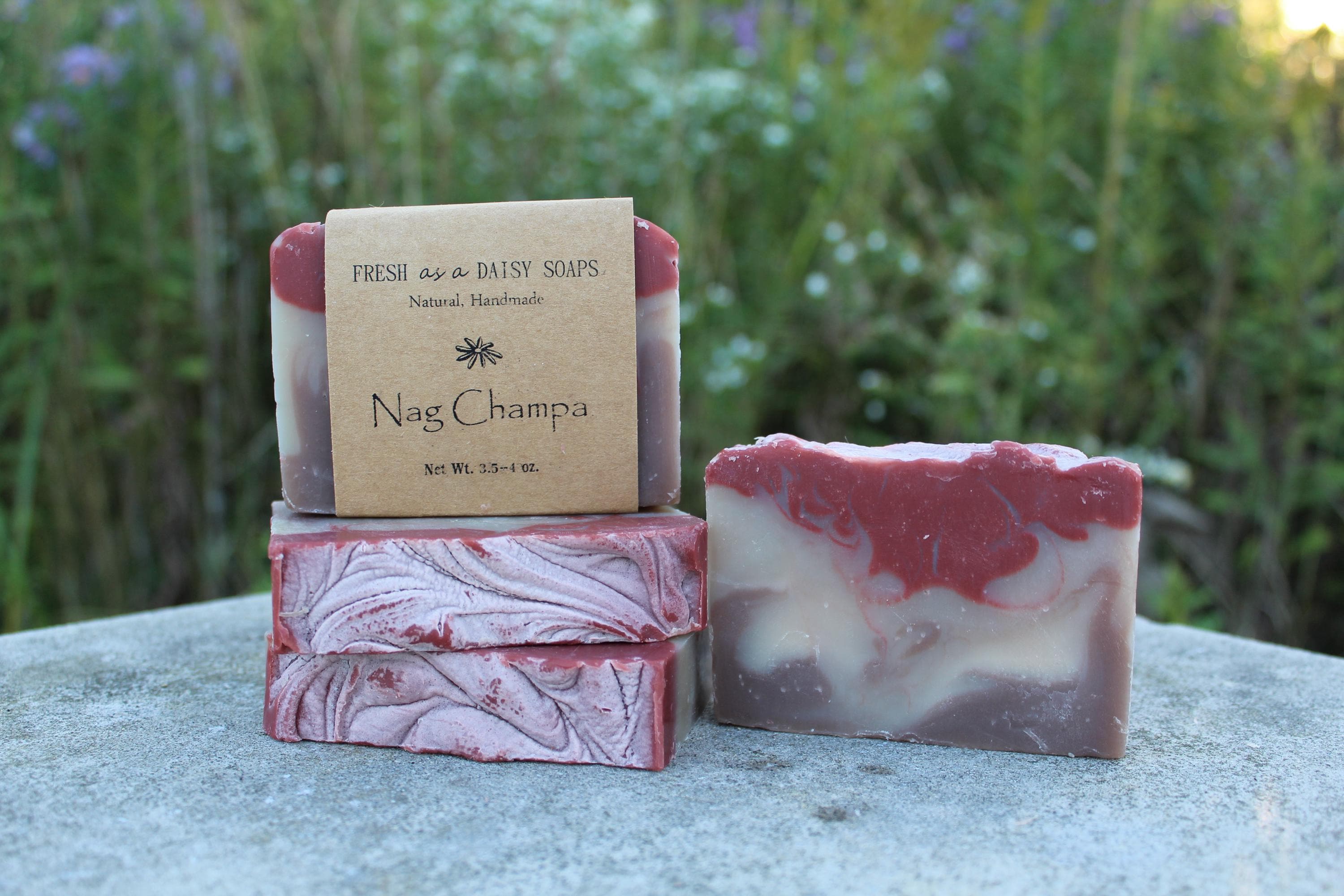 Nag Champa, Natural Handmade Soap, Incense Soap, Cold Process