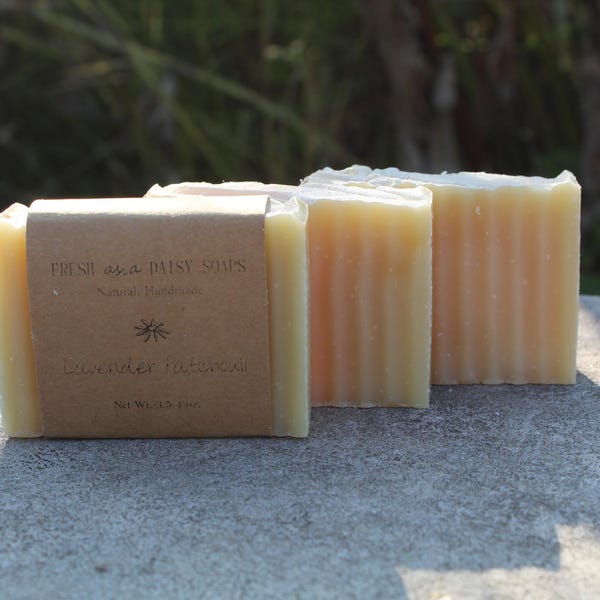 Lavender Patchouli, Natural Handmade Soap