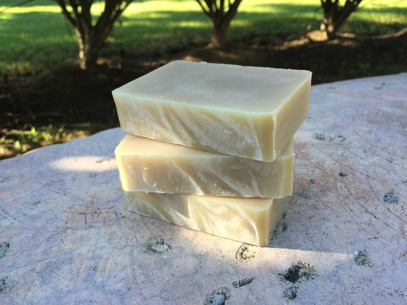 Rosemary Mint Shampoo Bar with Neem & Shea Butter, Handmade Cold Process Soap, Vegan image 5