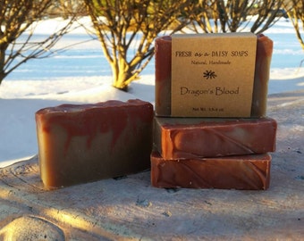 Dragon's Blood, Cold Process Soap, Vegan